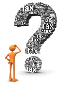 Tax Question mark